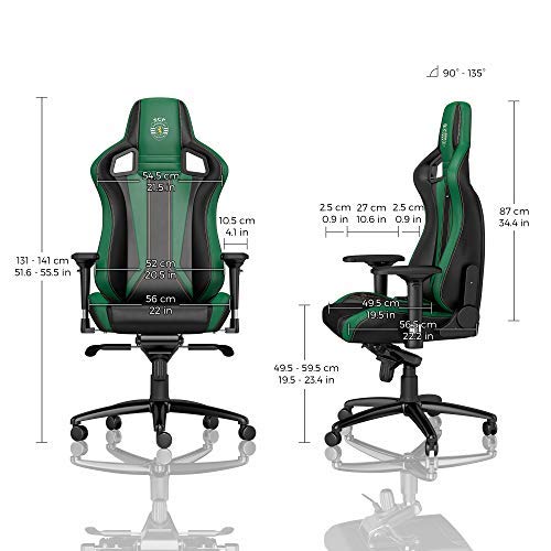 sedia noblechairs EPIC Edizione Sporting Clube de Portugal sedia noblechairs EPIC Edizione Sporting Clube de Portugal