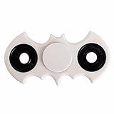 TO TOPLAY Bat Fidget Spinner Toy Stress Reducer High Speed Bearing- Perfect For ADD, ADHD, Anxiety, and Autism Adult Children (White)
