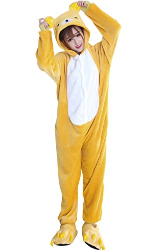 JudyBridal Unisex Costume Animal Cosplay Adult Pajamas Cartoon Lounge Wear