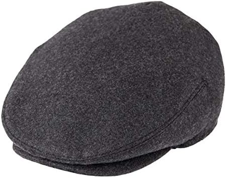 Baskerville Hat Company Basset Wool Check Ivy Cap (Small) at