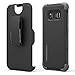 PureGear Dualtek HIP Case for Samsung S8+ - Black Case with Black Holster