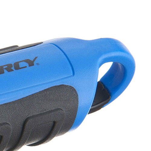 Dorcy 55 Lumen Floating Waterproof LED Flashlight with Carabineer Clip Dorcy, Blue (41-2514)