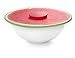 Charles Viancin - Watermelon Silicone Lid for Food Storage and Cooking - 8''/20cm - Airtight Seal on Any Smooth Rim Surface - BPA-Free - Oven, Microwave, Freezer, Stovetop and Dishwasher Safe