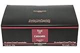 DAMMANN FRERES Caramel Toffee Flavored Black Tea, 24 Cristal Teabags