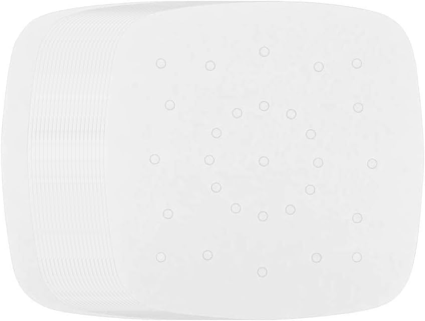 Air Fryer Liners - 100Pcs, 8.5 x 8.5 Inch Square Parchment Paper, Waterproof, Pure Raw Wood Pulp Perforated Parchment Accessories for Philips, NuWave Brio, Chefman Air Fryers, Steaming Basket and More