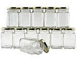6-Ounce Square Victorian Jars (12-Pack), Candle