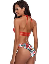 Traje de baño con tirantes para dama, bikini