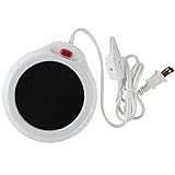 Home-X Mug Warmer, Desktop Heated Coffee &amp; Tea - Candle &amp; Wax Warmer (White) (Kitchen)