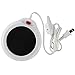 Home-X Mug Warmer, Desktop Heated Coffee & Tea - Candle & Wax Warmer (White)