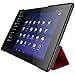 iGadgitz Premium Red PU Leather Smart Cover Case for Sony Xperia Z2 Tablet SGP511 10.1