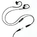 JLab Audio  FIT Sport Earbuds, Sweatproof and Water Resistant with In-Wire Customizable Earhooks - Black
