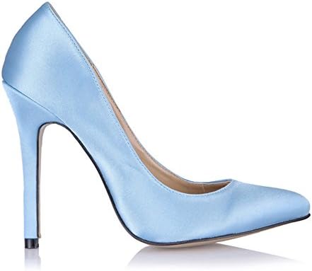 New Spring fine high-heel shoes black red wild nightlife interesting points click shoes, light blue wire Emulation