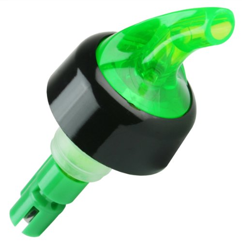 bar@drinkstuff Exacto Pourer Green 35ml Pack of 12 | Pours a 35ml Measure | Speed Pourer, Posi Pourer, Spirit Pourer