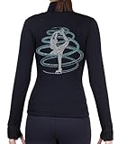 Figure Skating Polar Fleece Fitted Jackets by Polartec with Rhinestones R254