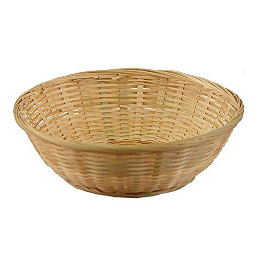 Buy Craft India Bamboo Fruit and Vegetable Basket (Beige) Online at Low