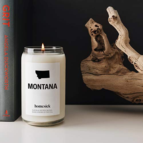 Homesick Premium Scented Candle, Montana Scents of Sandalwood