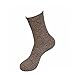Men's 5-Pack Solid Color Cashmere-Wool Crew Socks