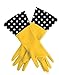 HIC Harold Import Co. Glam Latex Dishwashing Gloves 57524-HIC, assorted colors