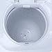 ARKSEN Portable Mini Small Washing Machine Spin Dryer Laundry, 11LBS, White