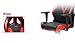 DXRacer Valkyrie Series OH/VB03/NR Racing Seat Office Chair Gaming Ergonomic Adjustable Computer Chair with - Included Head and Lumbar Support Pillows (Black/Red)