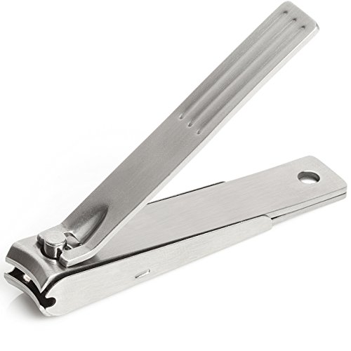 BEST NAIL CLIPPERS FOR MEN Stainless Steel with Catcher ...