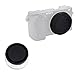 VKO E-Mount Body Cap Rear Lens Cap Kit Replacement for Sony A6000 A6100 A6300 A6400 A6500 A6600 A5100 A5000 A7 III II A7R IV III II A7S II A9 NEX-7 NEX-6 NEX-5 Replaces ALCB1EM ALCR1EM(2 Pack)