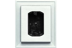 Builders Edge 130110010123 Mounting Block, White