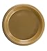 Exquisite Gold Plastic Plates For Party 9