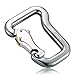 Lixada Screwgate Locking Carabiner 18KN Outdoor Safety Rock Climbing Master Hook Paragliding Paraglider Parachute Carabiner