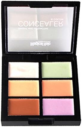 Jocestyle 6 Colors Makeup 3D Concealer Palette Cosmetic Face Contouring (1#)