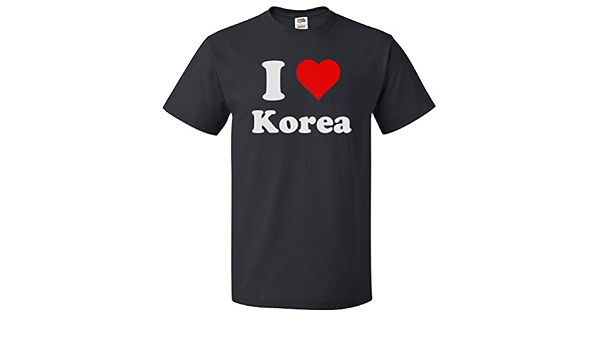 ShirtScope I Heart Korea T-Shirt 