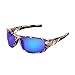 JIANGTUN Polarized Camouflage Polarized Sports Sunglasses Unisex - Camo Patterns Sun Glasses for Fishing Hunting Boating Driving Cycling Sun Glasses UV400 Shades Outdoor Sport