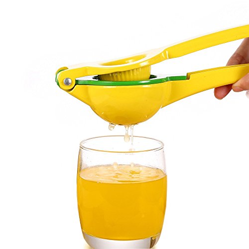 Metal Manual Citrus Press Juicer Lemon Lime Squeezer Citrus Zester Peeler lemon clip juice extractor No Pulp or Seeds