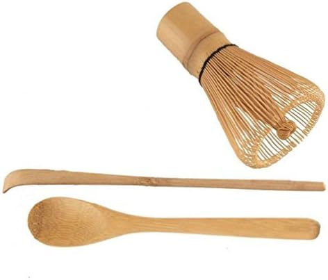Matcha Set Tea Whisk + Bamboo Scoop + Tea Spoon S-3702+3805