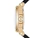 Michael Kors Access, Men’s Smartwatch, Dylan Gold-Tone Stainless Steel with Black Silicone, MKT5009