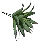1pc Green Artificial Succulents Aloe,Artificial Plants and Greenery,Fake Aloe Realistic DIY Home Decor Faux Fake Succulents Floral Arrangement Outdoor and Indoor Decor,Artificial Plants and Flowers