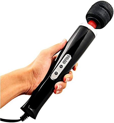 Onbhj Tshirt Adulto Products Magic Wand Mássager 10 Function AC Power Víbràtór Body Mássager Sexocc Tóy Wand,White