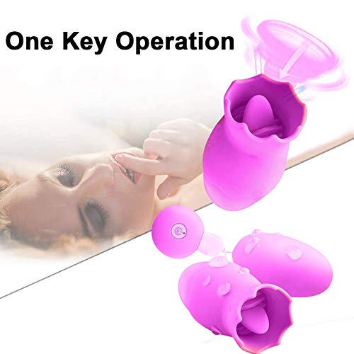 Portable Massager, Suction Vibrator, Powerful Suction Cup for Women to Stimulate Toys, Waterproof and Silent Silicone Texture USB Charging