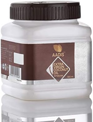 Aadis Cold Pressed Extra Virgin Coconut Oil, 500 ml