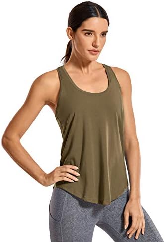 CRZ YOGA Women's Racerback Workout Tank 