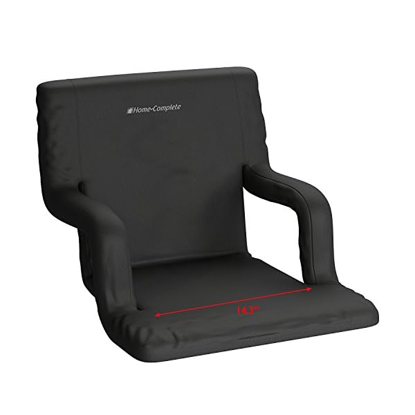 Wide-Stadium-Seats-Chairs-for-Bleachers-or-Benches-Enjoy-Extra-Padded-Cushion-Backs-and-Armrests-6-Reclining-Custom-Fit-Sport-Positions-Portable-Easy-to-Carry-Straps