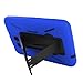KIQ Galaxy Tab A 7.0 Case T280 2016, Heavy Duty Impact Drop Protection Dual-Layer Case Cover with Stand for Samsung Galaxy Tab A 7 inch SM-T280 SM-T285 (Hybrid Blue)