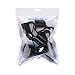 Bluecell 6pcs Black Color Golf Bag Clip on Putter Holder Golf Putter Clip