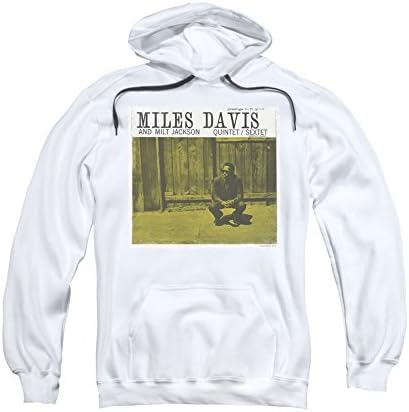 Miles Davis & Milt Jackson -- Concord Music Adult Hoodie Sweatshirt, 3XL