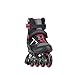 Rollerblade Macroblade 80 Women's Adult Fitness Inline Skate, Black and Pink, Performance Inline Skates