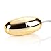 CalExotics Pocket Exotics Wired Bullet Vibrator - Sex Toys for Couples - Adult Vibe Egg Massager - Gold