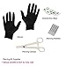 BodyJ4You 36PC Body Piercing Kit - 14G 16G Rose Goldtone Surgical Steel - Nose Tongue Lip Ear Eyebrow Belly Button Cartilage Tragus Industrial - Jewelry Needle Tools Clamps - Unisex Male Female