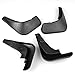 New 4Pcs Black ABS Mud Flaps Splash Guards Fender Front + Rear for 09 10 11 12 13 14 15 Chevy Cruze