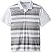 PUMA Boys' 576193 Turf Stripe Polo Shirt, Small, Pomegranate