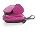 Light My Fire 6-Piece BPA-Free Lunch Kit with Plate, Bowl, Storage Boxes and Spork, Fuchsia
